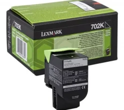 Toner LEXMARK 70C20K0 702K 1K svart