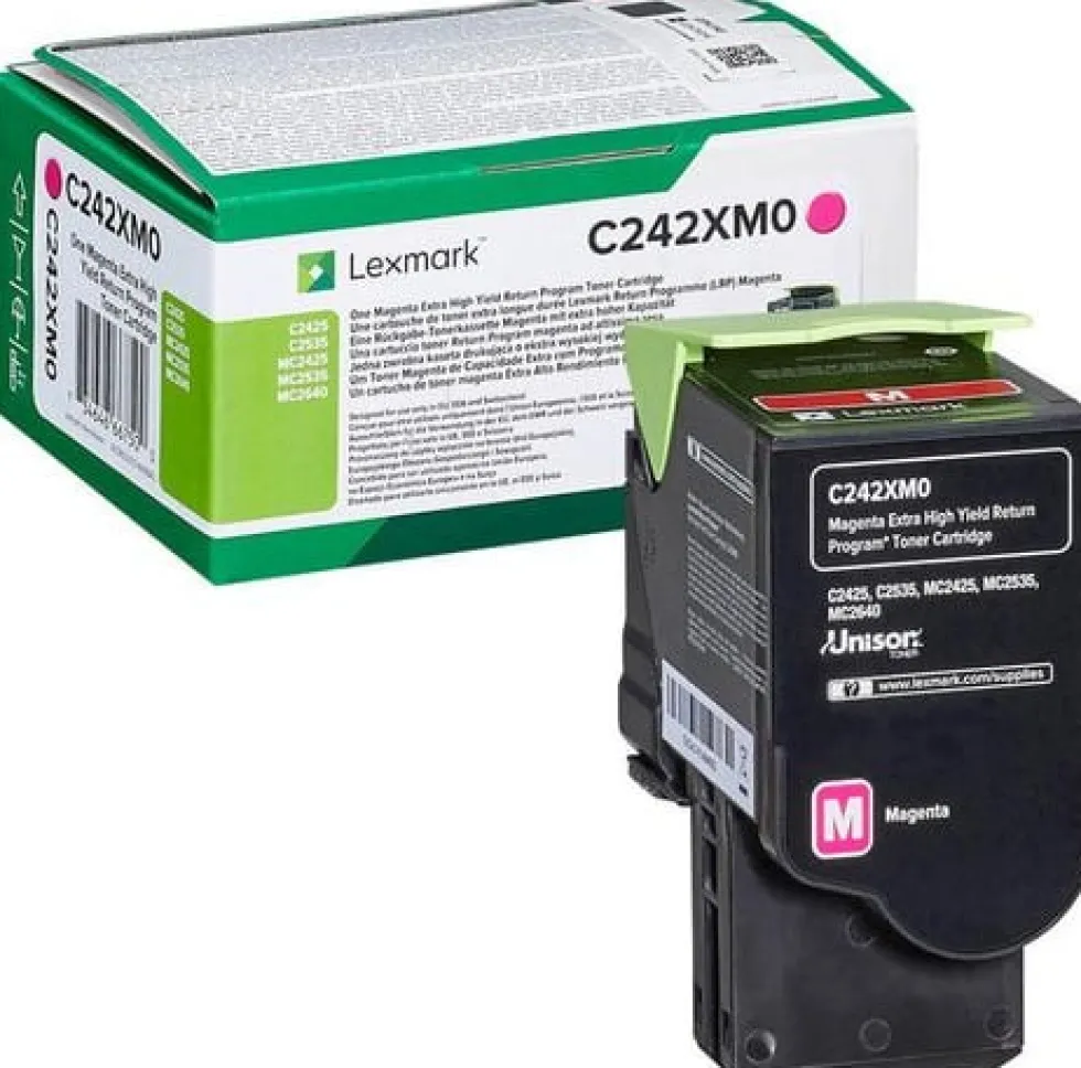 Toner LEXMARK C242XM0 Magenta
