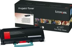 Toner LEXMARK E460X31E 15K svart