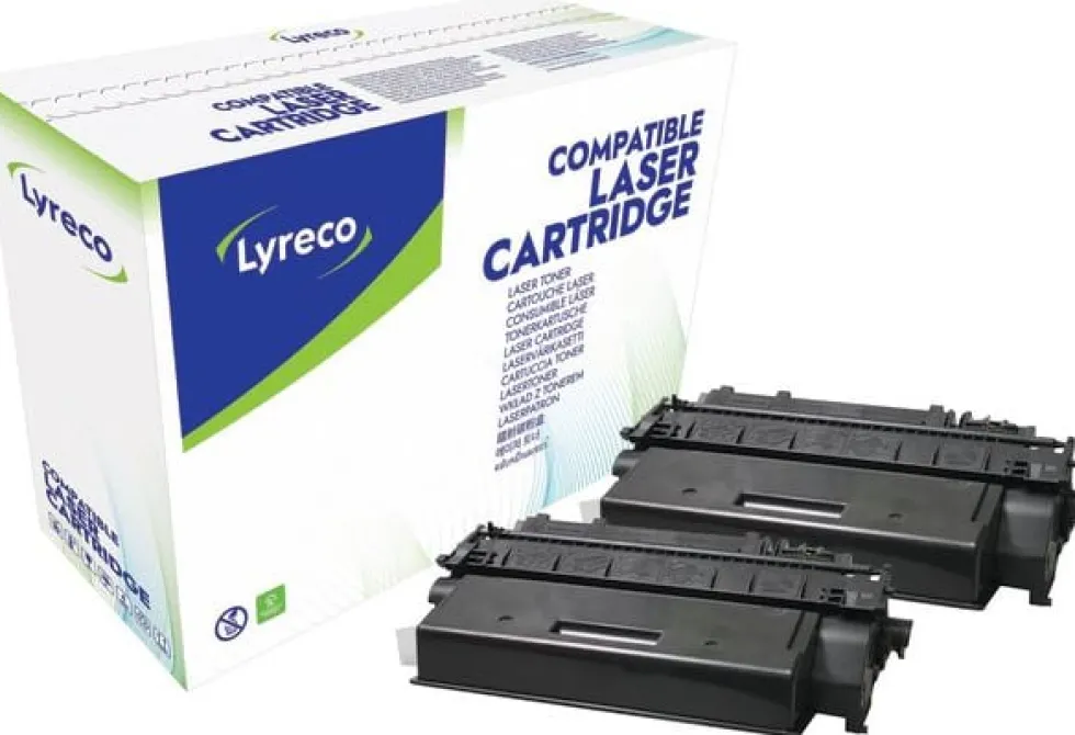 Toner LYRECO HP CF280X 6,9K svart 2/fp