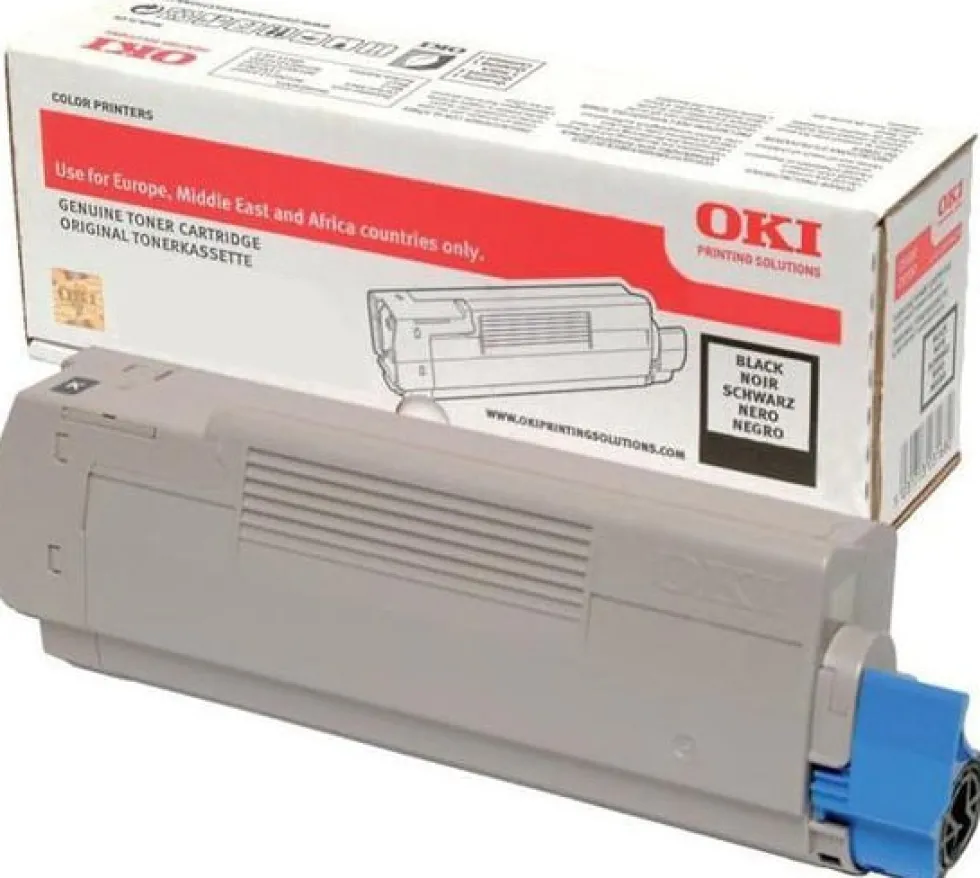 Toner OKI 46471104 Svart