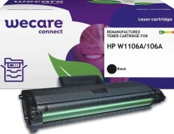 Toner WECARE HP W1106A 106A 1K svart
