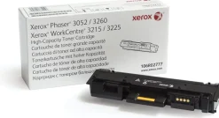 Toner XEROX 106R02777 Svart