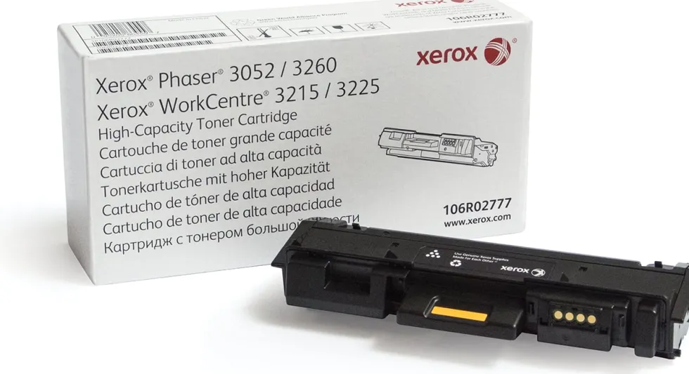 Toner XEROX 106R02777 Svart