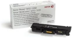 Toner XEROX 106R02777 Svart