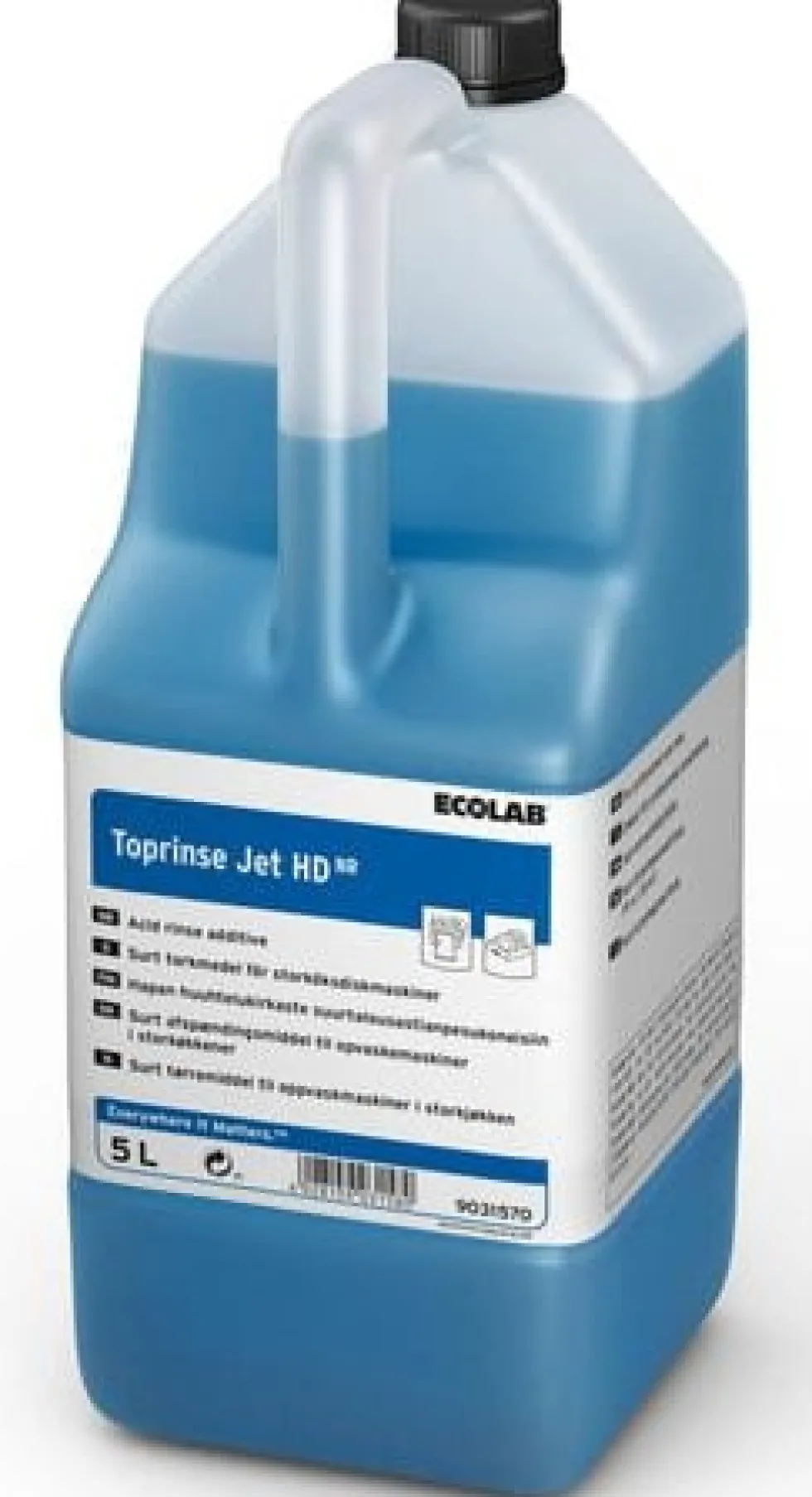 Torkmedel ECOLAB Toprinse Jet HD 5L 2/fp
