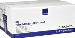 Torkrulle mini centermatad 1-lag vit 120m x 20,3cm 12/krt