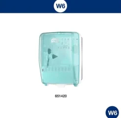 Torkrulle TORK Basic W6 1-lag 250m vit