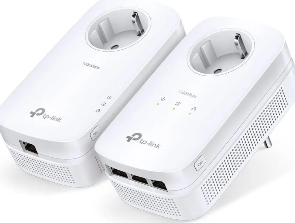TP-LINK TL-PA8033P KIT AV1300 3Port GB Passthrough Powerline