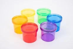 Transparent förstoringsglas färgade 6/fp