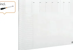 Transparent Mini Whiteboard veckoplan A4