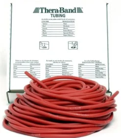 Träningsband THERA-BAND tubing 30,5m röd