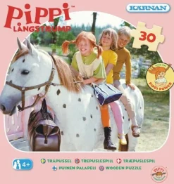 Träpussel Pippi KÄRNAN 30 bitar