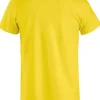 T-shirt CLIQUE 029030 citrongul 2XL