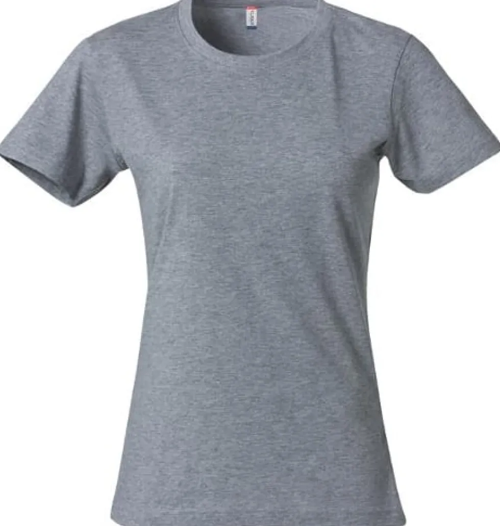 T-shirt CLIQUE 029031 dam gråmel XL