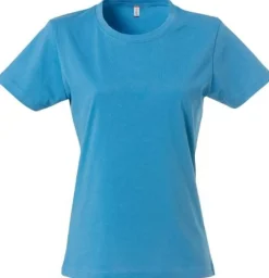 T-shirt CLIQUE 029031 dam turkos L