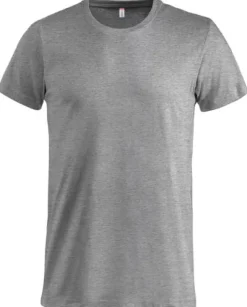 T-shirt CLIQUE 029030 gråmelange M