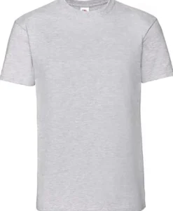 T-shirt FRUIT 195T gråmel XL