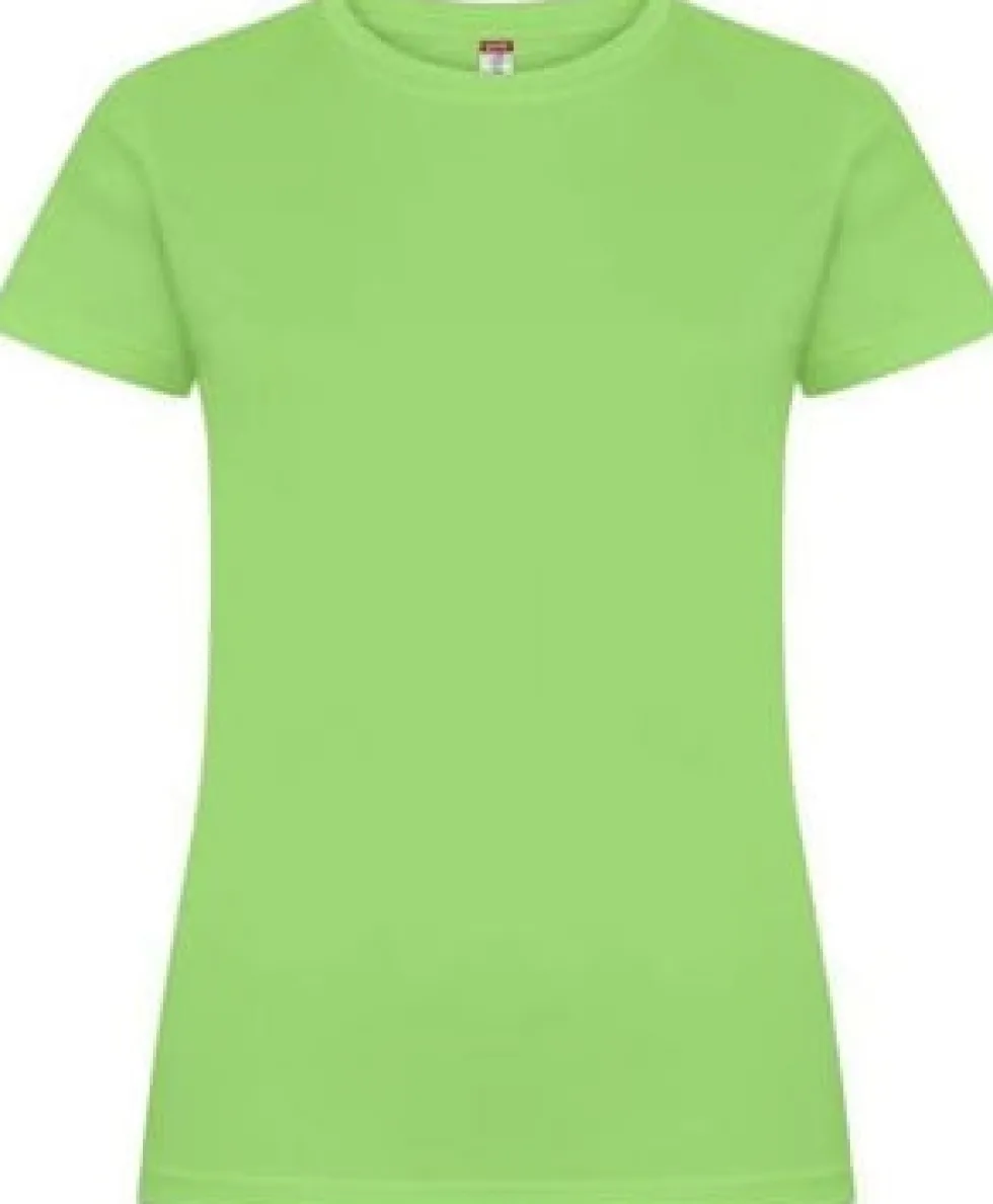 T-shirt funkt CLIQUE 029039 dam grön 2XL