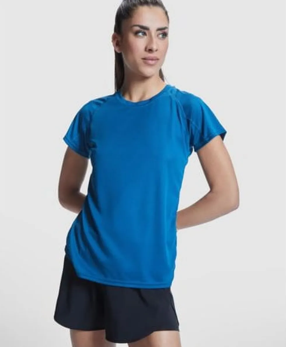T-shirt funktion bahrain dam grön M