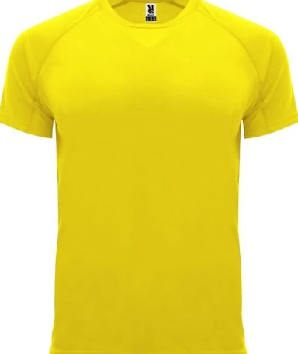 T-shirt funktion bahrain herr gul XL