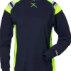 T-shirt l/ä Flam FRISTAD 7098 dam M