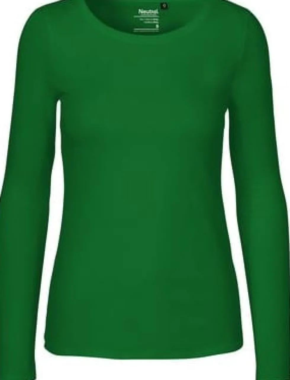 T-shirt LÄ O81050 GOTS dam grön 2XL