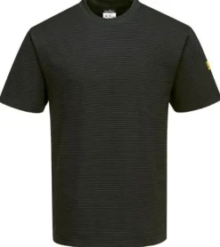T-shirt PORTWEST AS20 ESD svart XS