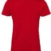 T-shirt SW Venice GOTS dam röd S