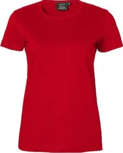 T-shirt SW Venice GOTS dam röd XL