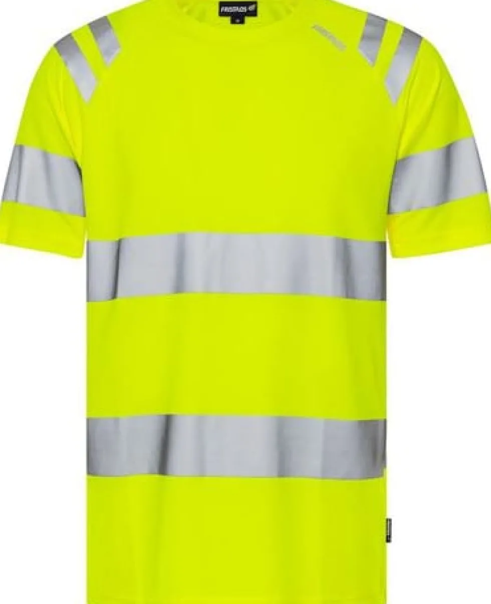 T-shirt varsel FRISTADS 7860 gul kl3 M