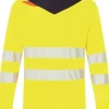 T-shirt varsel LÄ PW DX416 kl2 gul 2XL