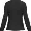 T-shirt v l/ä KARIBAN K382 dam svart 3XL