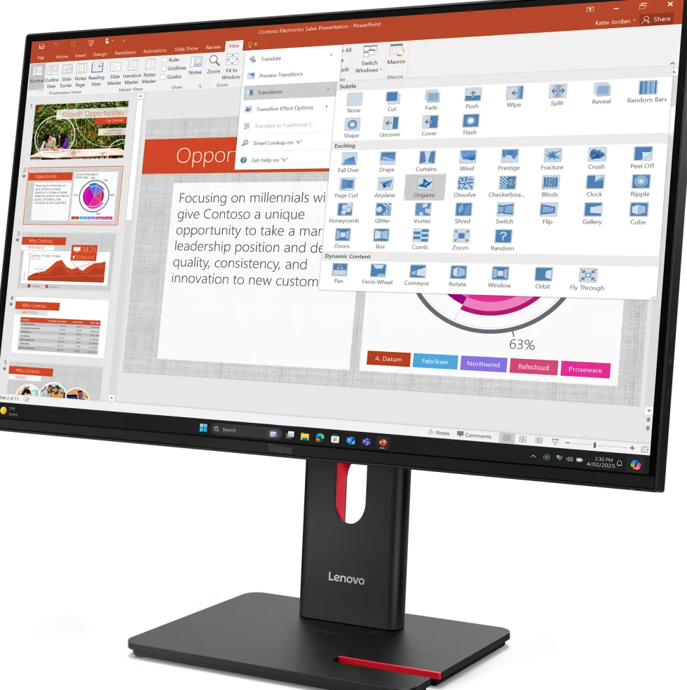TS/ThinkVision T27-40 Monitor