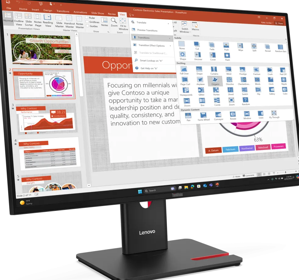TS/ThinkVision T27-40 Monitor