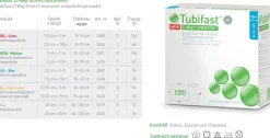 Tubifast gul armar/ben/barnbå10,75cmx10m