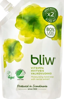 Tvål BLIW Vitsippa refill 600ml