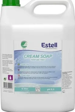 Tvål ESTELL Cream Soap oparfymerad 5L