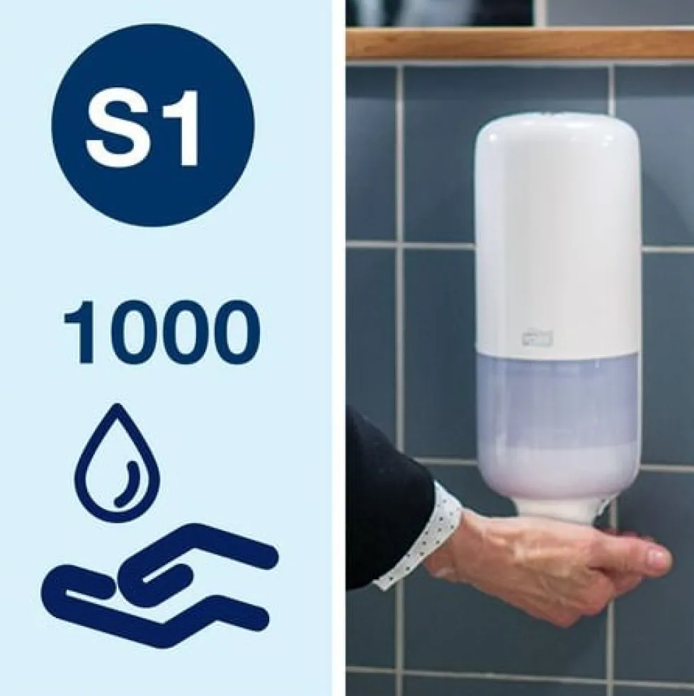 Tvål TORK S1 Antimikrobiell Flyt. 1L
