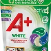 Tvättkapslar A+ White Active4 14/fp