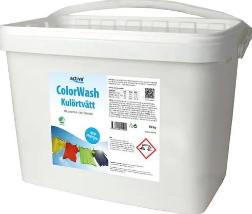 Tvättmedel ACTIVA ColorWash 10kg