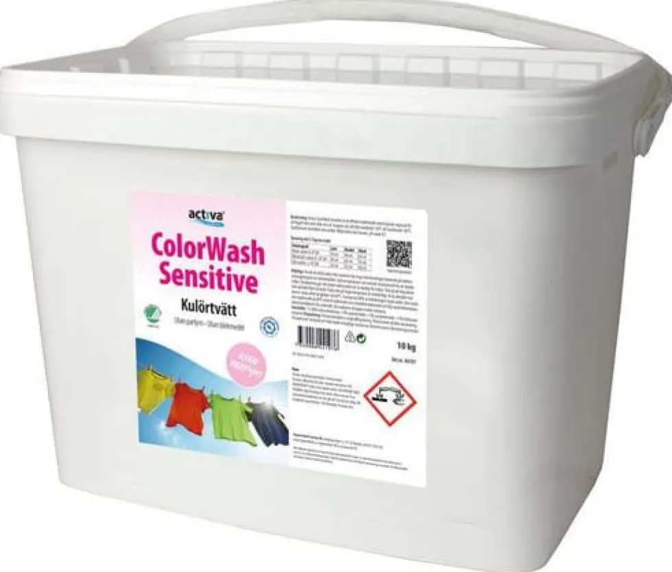 Tvättmedel ACTIVA ColorWash sense 10kg