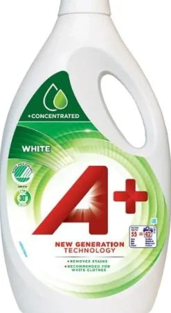 Tvättmedel A+ White 2,2L