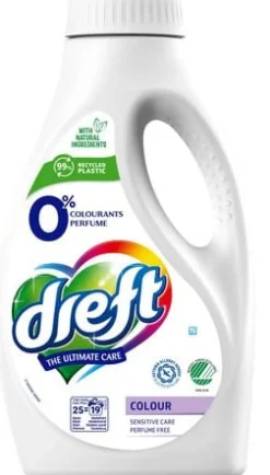 Tvättmedel DREFT Sensitive Color 1L