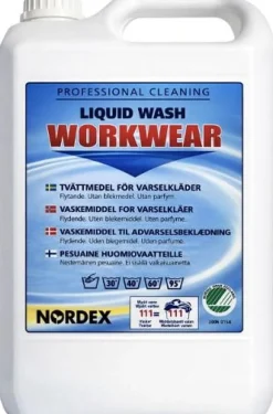 Tvättmedel NORDEX Workwear Wash 5L