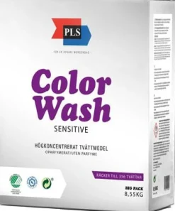 Tvättmedel PLS Color Sensitive 8,55kg