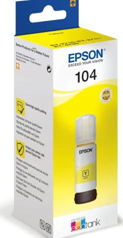 T104 Yellow EcoTank ink