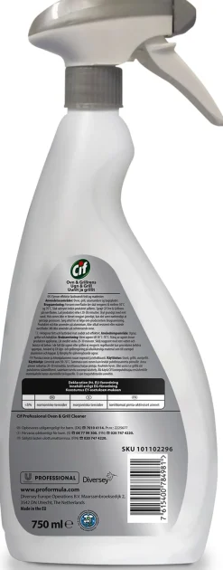 Ugnsrengöring CIF Pro Ugn & Grill 750ml