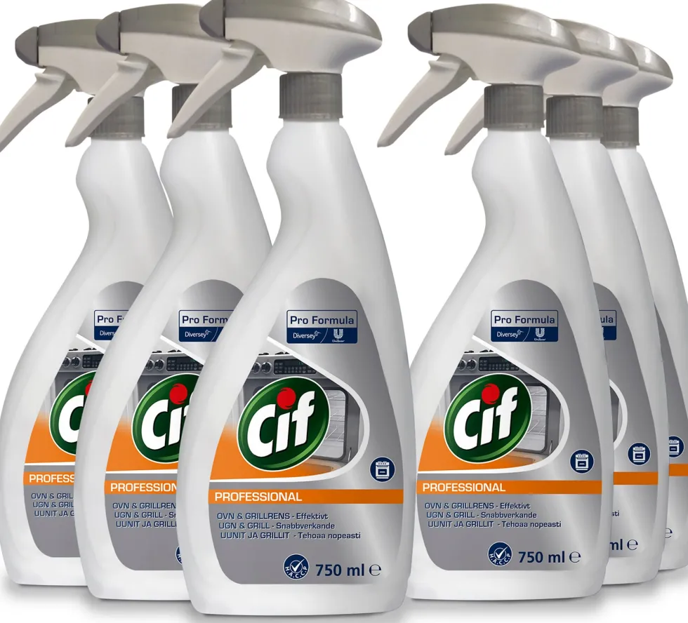 Ugnsrengöring CIF Pro Ugn & Grill 750ml
