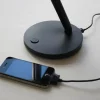 Unilux Jack Skrivbordslampa LED med USB Svart
